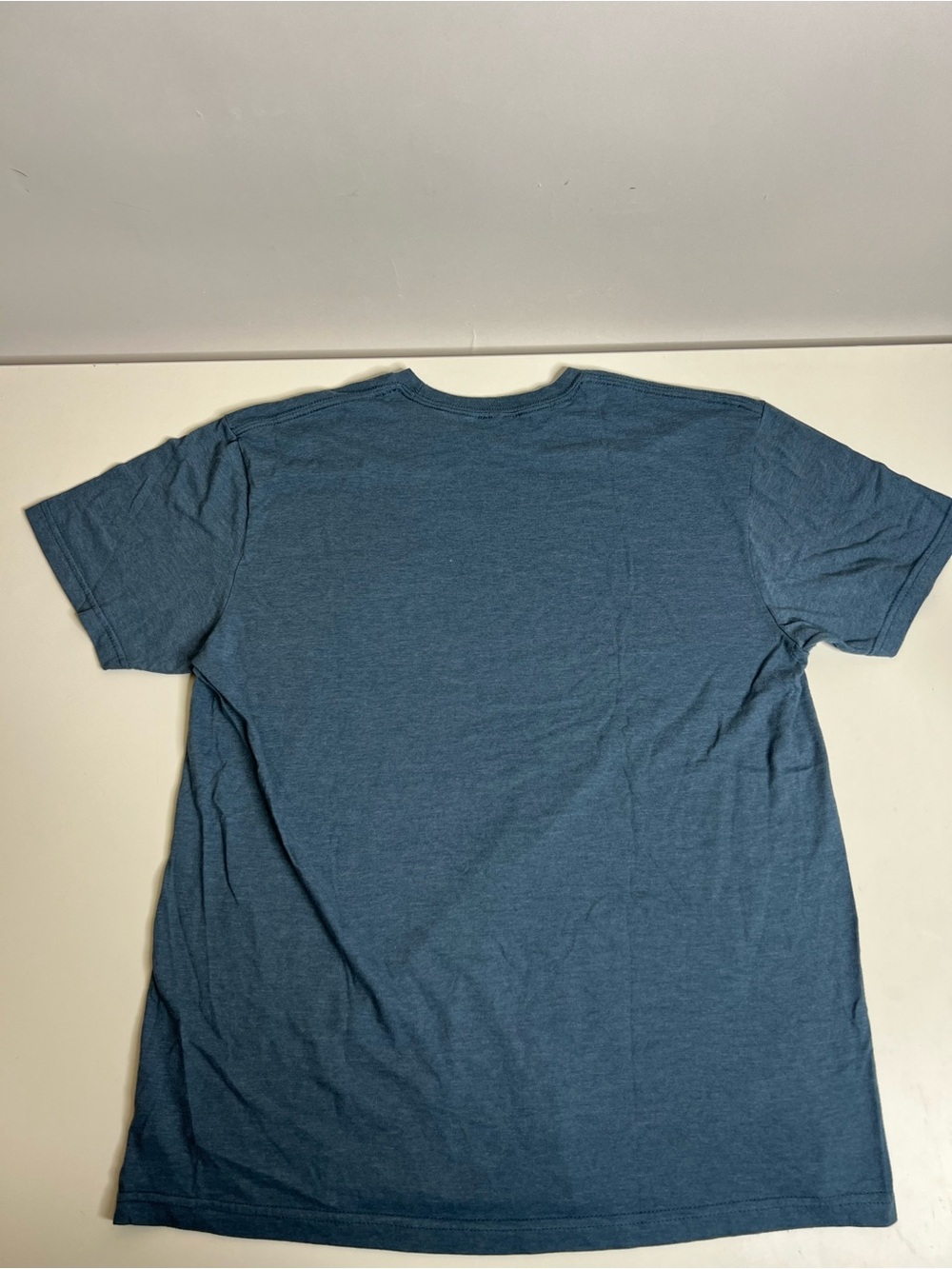 Pair of Poncho Men's T-SHIRTs Heathered Blue - Size Large - Picture 8 of 8
